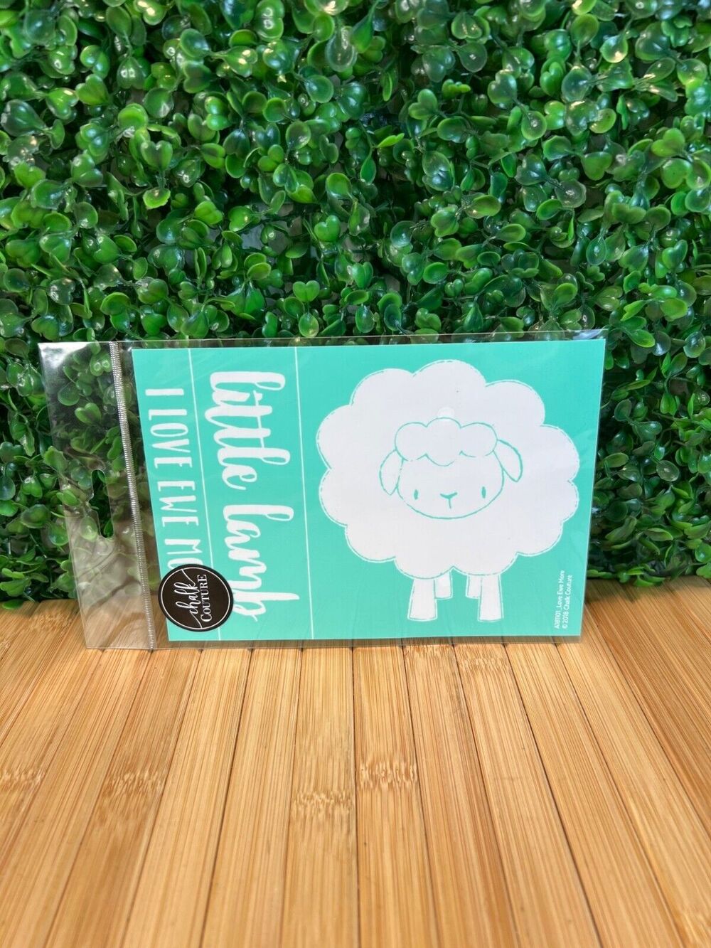 New Chalk Couture Transfer Love Ewe More Transfer 5" x 7" Crafting Gift